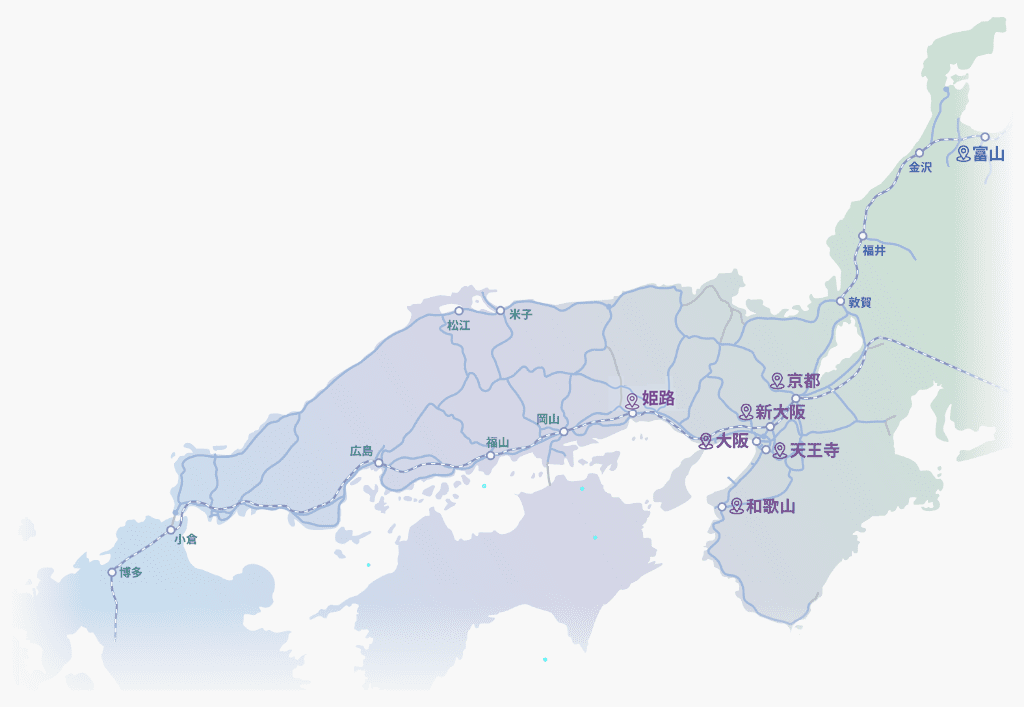 催事スペース路線図