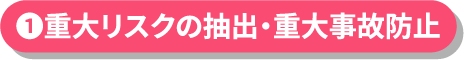 �d�僊�X�N�̒��o�E�d�厖�̖h�~