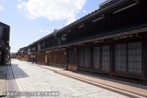 Kanaya-machi (Rows of latticed houses)