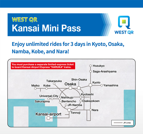 WEST QR Kansai Mini Pass