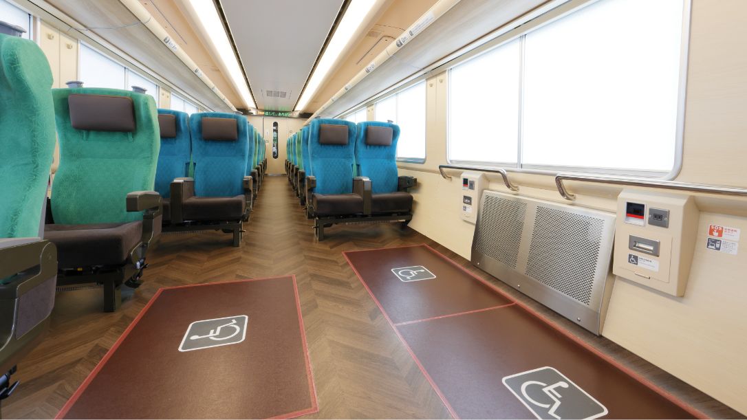 Wheelchair spaces