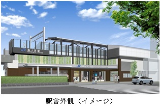 駅舎外観(イメージ)