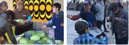 ぐるなび「野菜の販売にチャレンジしよう!」