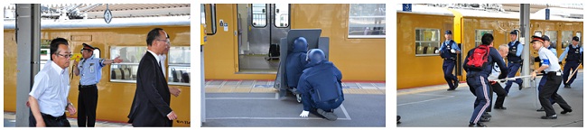 訓練の様子
