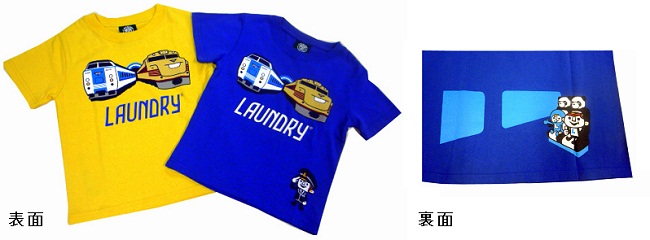 Tシャツ、表と裏のデザイン