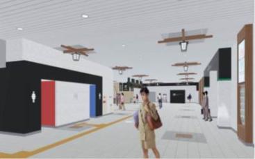 倉敷駅リニューアルイメージ図2