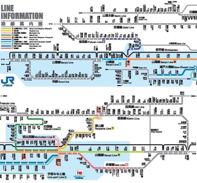 車内路線図