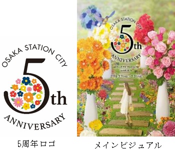 5周年ロゴ、メインビジュアル