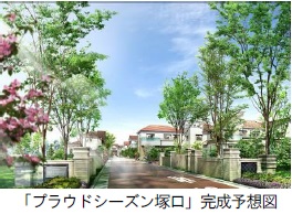 「プラウドシーズン塚口」完成予想図