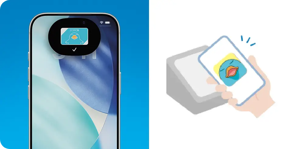 การใช้บัตร ICOCA บน Apple Pay