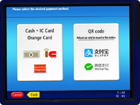 โปรดเลือกวิธีการชำระเงินที่ต้องการ* QR Code เป็นเครื่องหมายการค้าจดทะเบียนของบริษัท Denso Wave