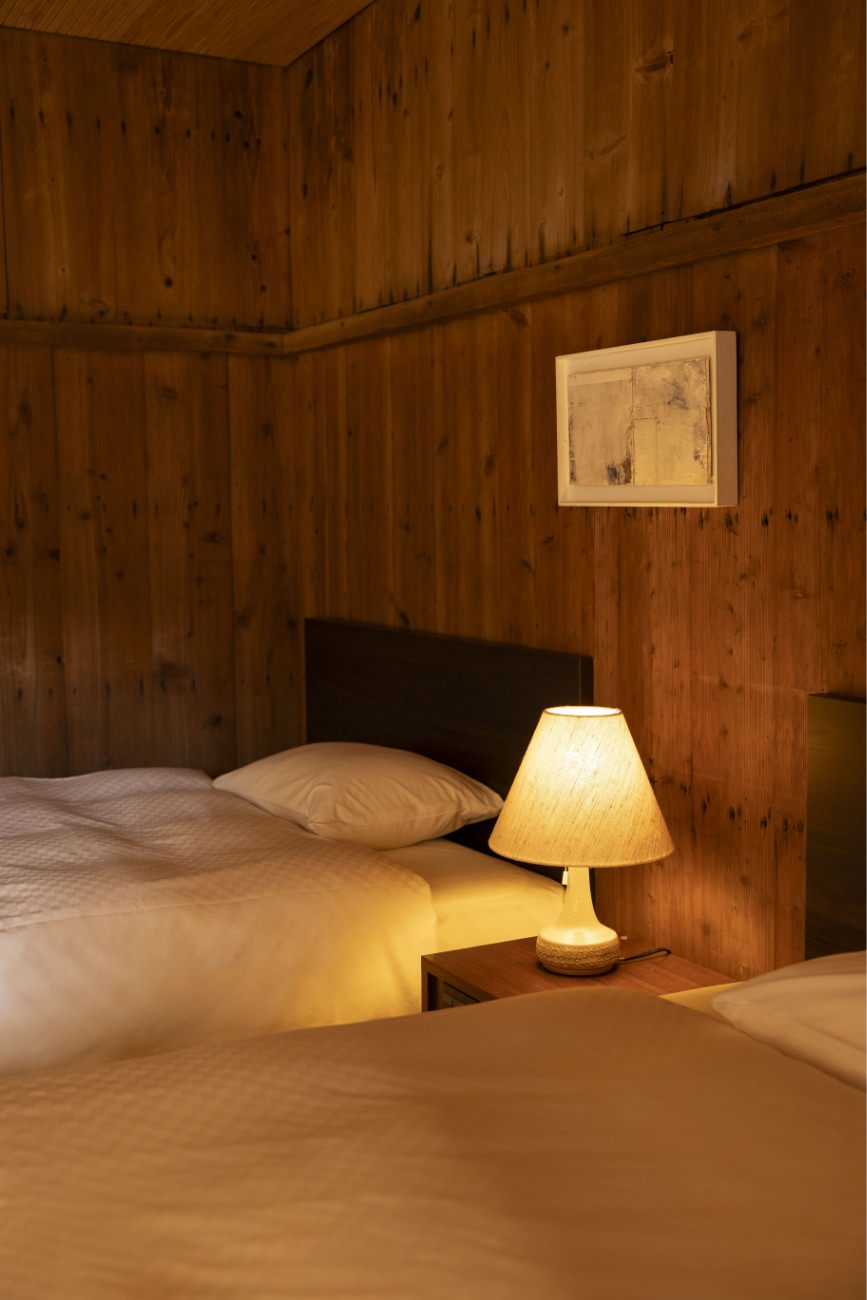 NIPPONIA HOTEL 伊賀上野 城下町 NOMATSU棟の寝室