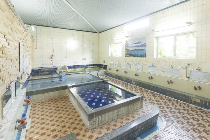一乃湯の浴室内